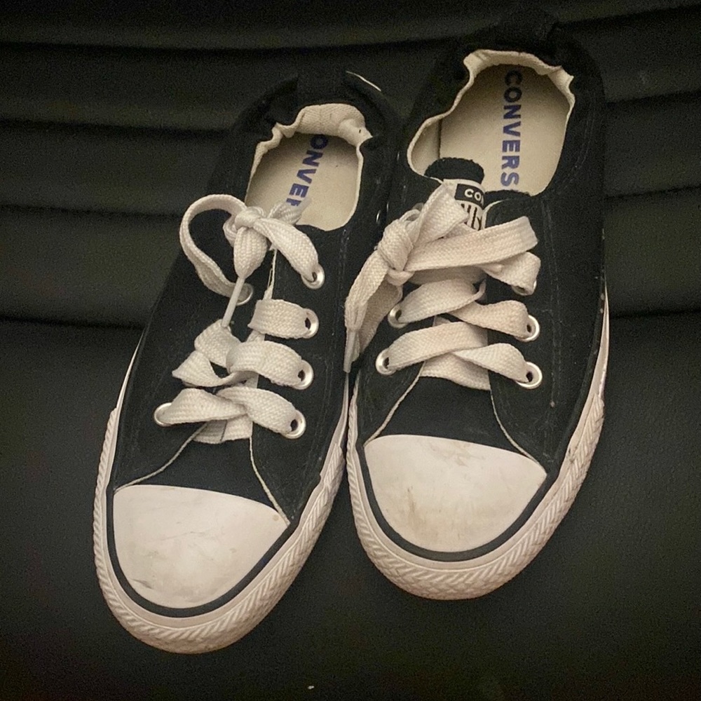 Black converse USED